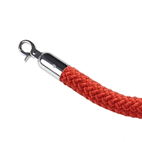 Pletené lano pro zahrazovací sloupek, 1,5 m, červená